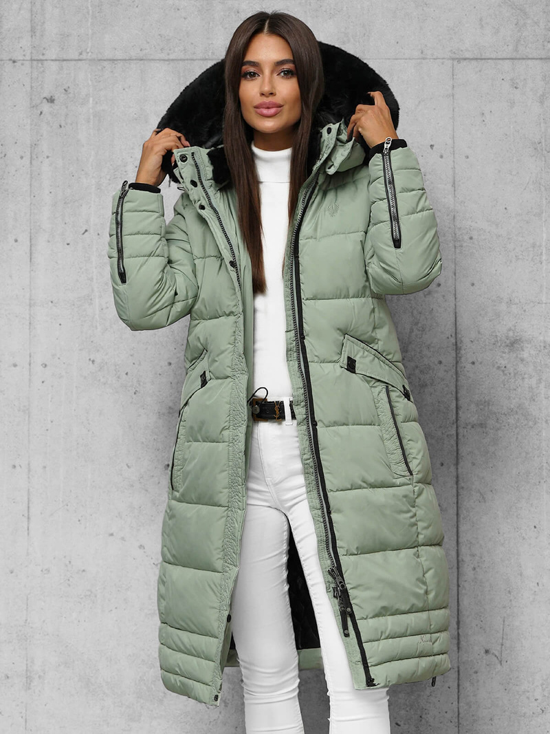 Chaqueta de mujer menta OZONEE O/W377