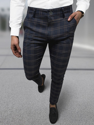 Pantalón chino de hombre azul marino OZONEE DJ/5632