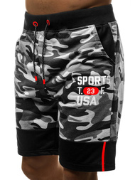 Pantalón corto de hombre gris JS/KK300158