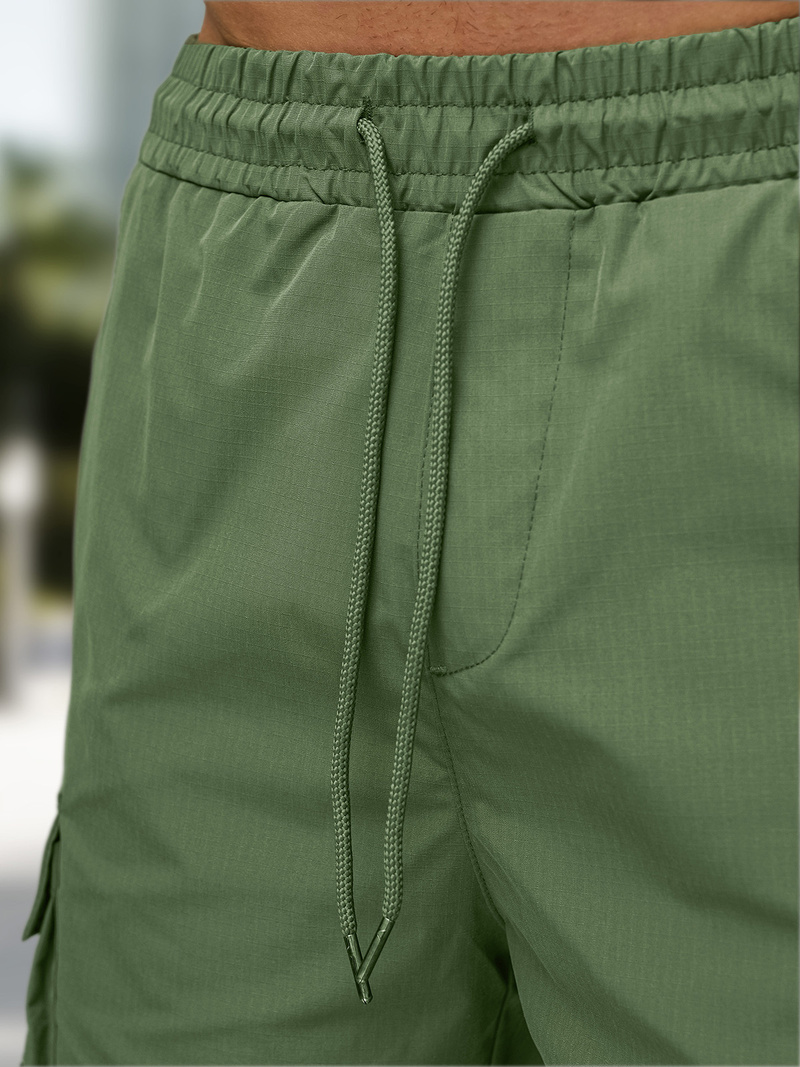 Pantalón corto de hombre caqui OZONEE JS/27K6538/60