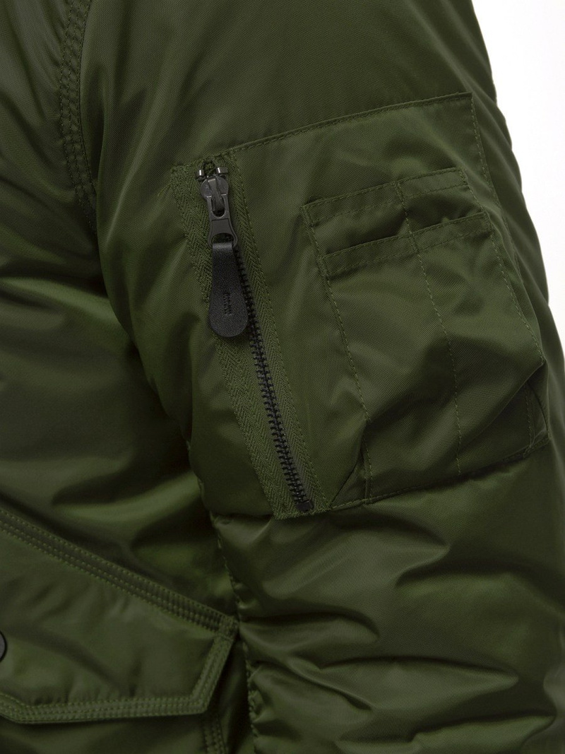 Chaqueta de hombre verde OZONEE O/99122