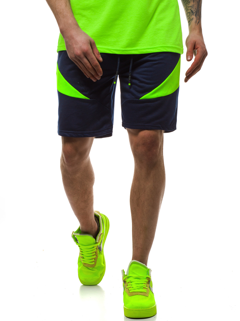 Pantalón corto de hombre azul marino JS/KS2507