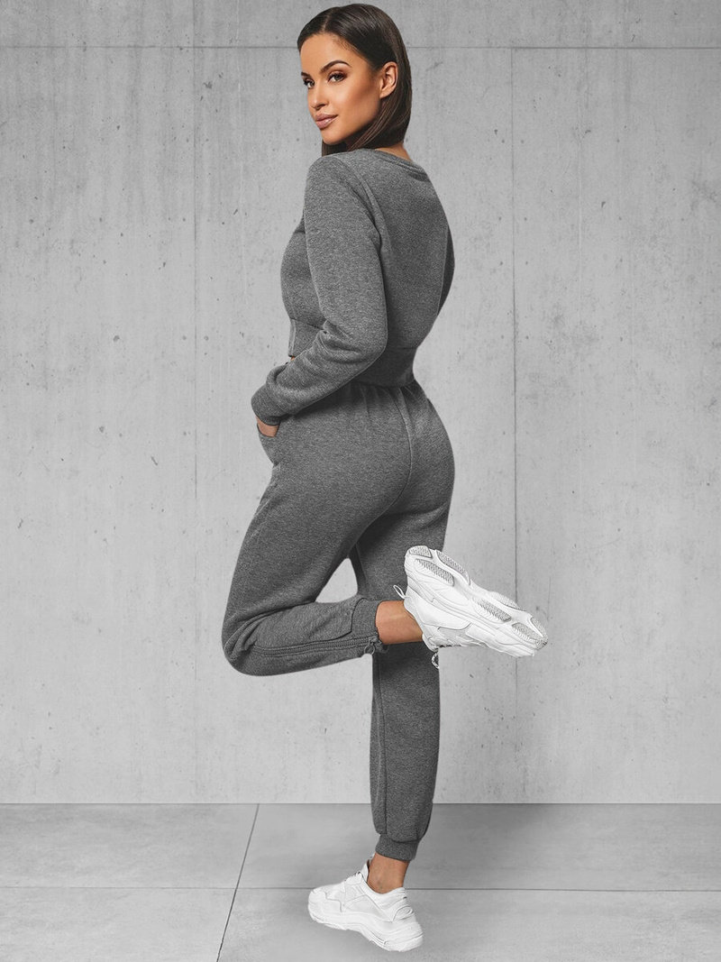 Conjunto de chándal de dos piezas grafito ZONEE JS/8C78/5