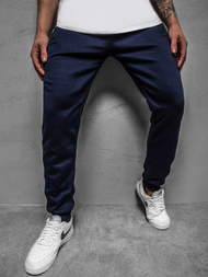 Pantalón de chándal de hombre azul marino OZONEE JS/JZ11026Z