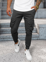 Pantalón de chándal de hombre grafito OZONEE C/316Z