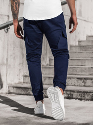 Pantalón jogger de hombre azul marino OZONEE G/2788