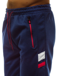 Pantalón de chándal de hombre azul marino OZONEE JS/JZ11025Z