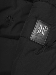 Chaqueta de mujer negra OZONEE O/W377Z