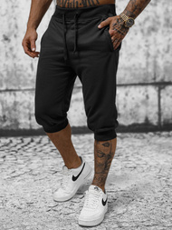 Pantalón corto de hombre negras OZONEE JS/XW07/3Z