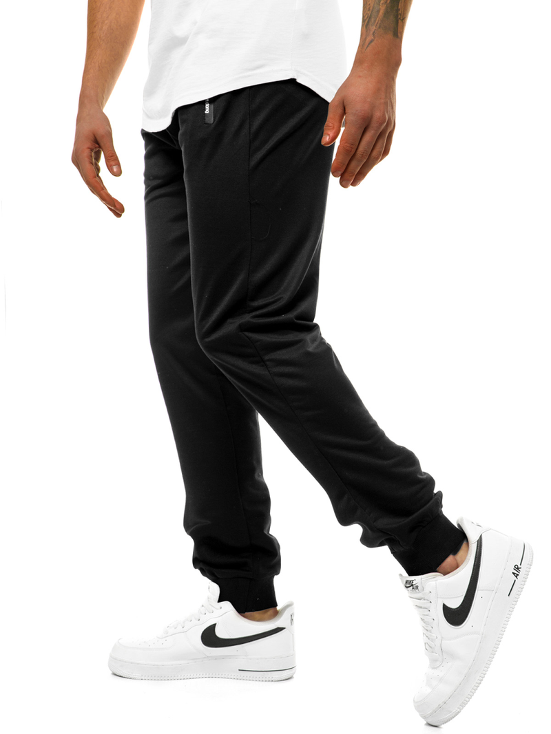 Pantalón de chándal de hombre negro JS/XW002S