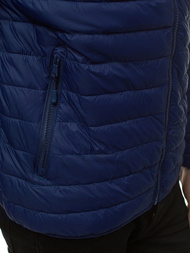 Chaqueta de hombre azul marino OZONEE JS/LY33
