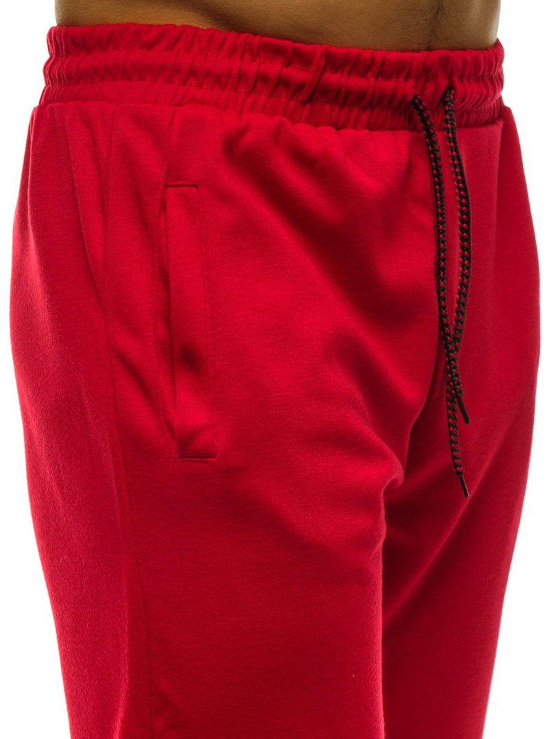 Pantalón de chándal de hombre rojo OZONEE JS/JZ11016