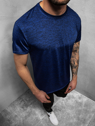 Camiseta de hombre azul marino OZONEE JS/S01Z