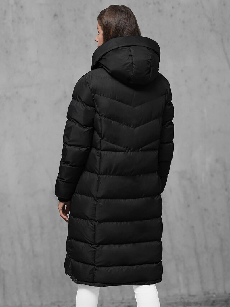 Chaqueta de mujer negra OZONEE JS/M736/392