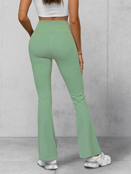Leggings para mujer con piernas anchas menta OZONEE JS/17K588/127