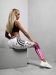 Leggings para mujer rosa OZONEE O/20434/B