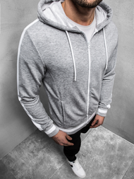 Sudadera de hombre Сiра OZONEE A/1009Z