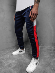 Pantalón de chándal de hombre azul marino OZONEE JS/JZ11027Z