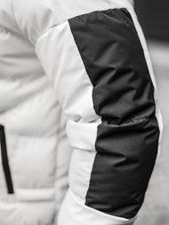 Chaqueta de hombre blanca OZONEE O/M798