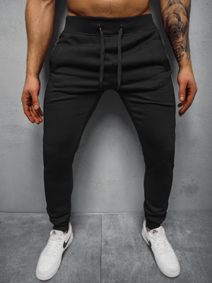 Pantalón de chándal de hombre negras OZONEE JS/XW01Z