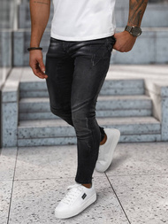 Vaqueros de hombre negras OZONEE NB/MP0025NZ