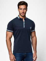Polo de hombre granate OZONEE O/QQ922
