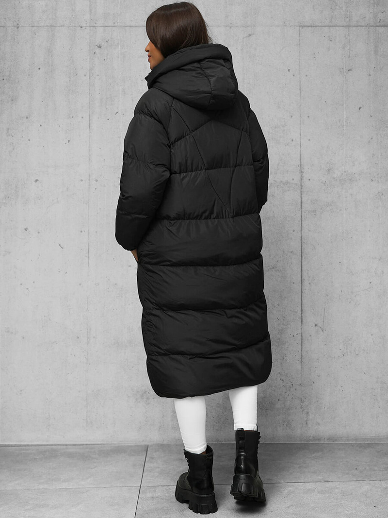 Chaqueta de mujer negra OZONEE JS/5M3163/392Z