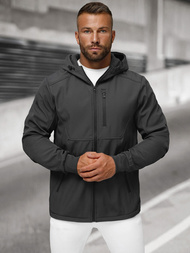Chaqueta softshell para hombre grafito OZONEE JS/27B6529/5