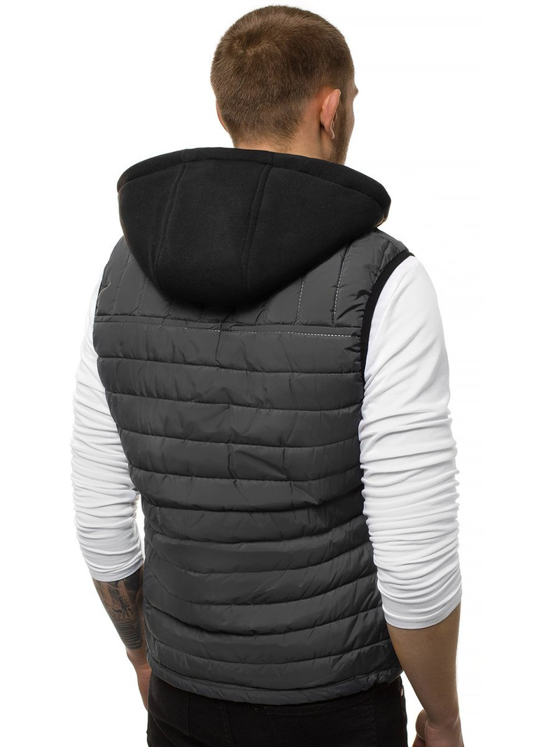 Chaleco de hombre grafito OZONEE N/6102Z