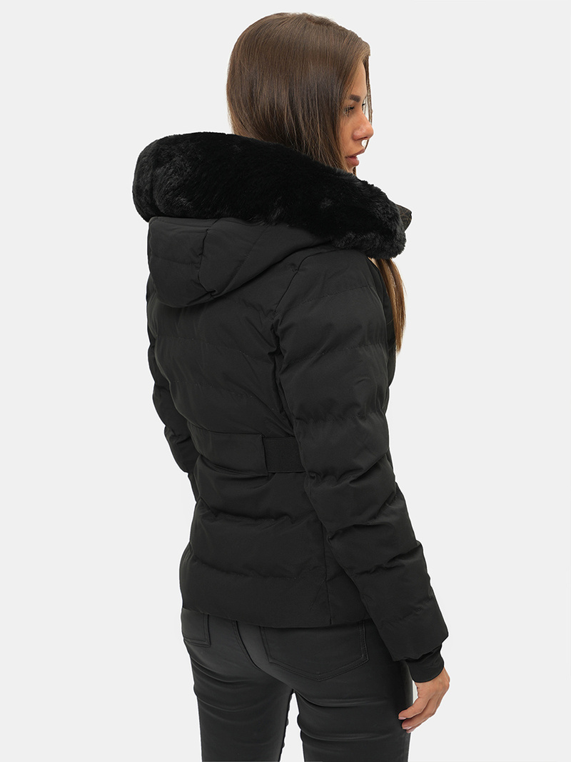 Chaqueta de mujer en negra OZONEE JS/M770/392