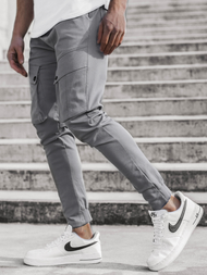 Pantalón jogger de hombre  gris OZONEE A/1003