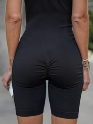 Traje deportivo de mujer de negro OZONEE JS/18k1831/3