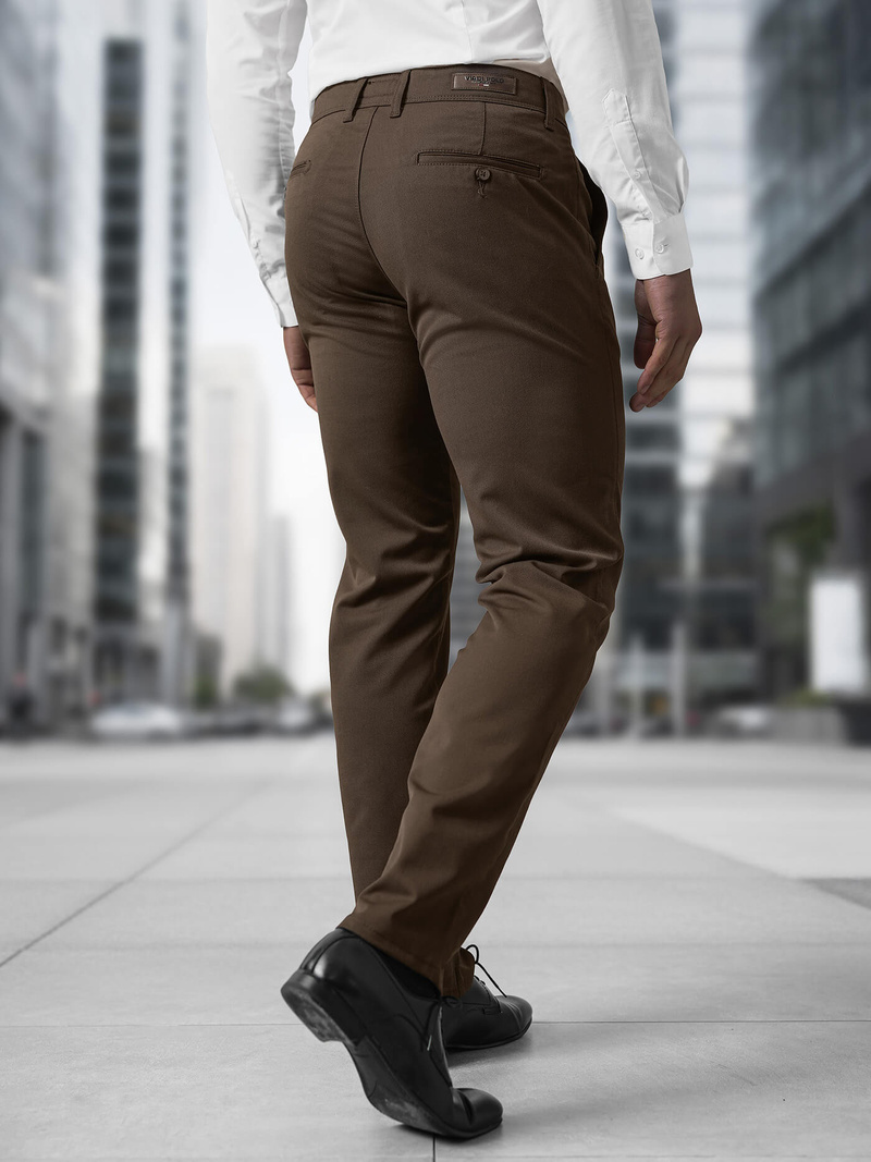 Pantalón de hombre marrón OZONEE V/5100