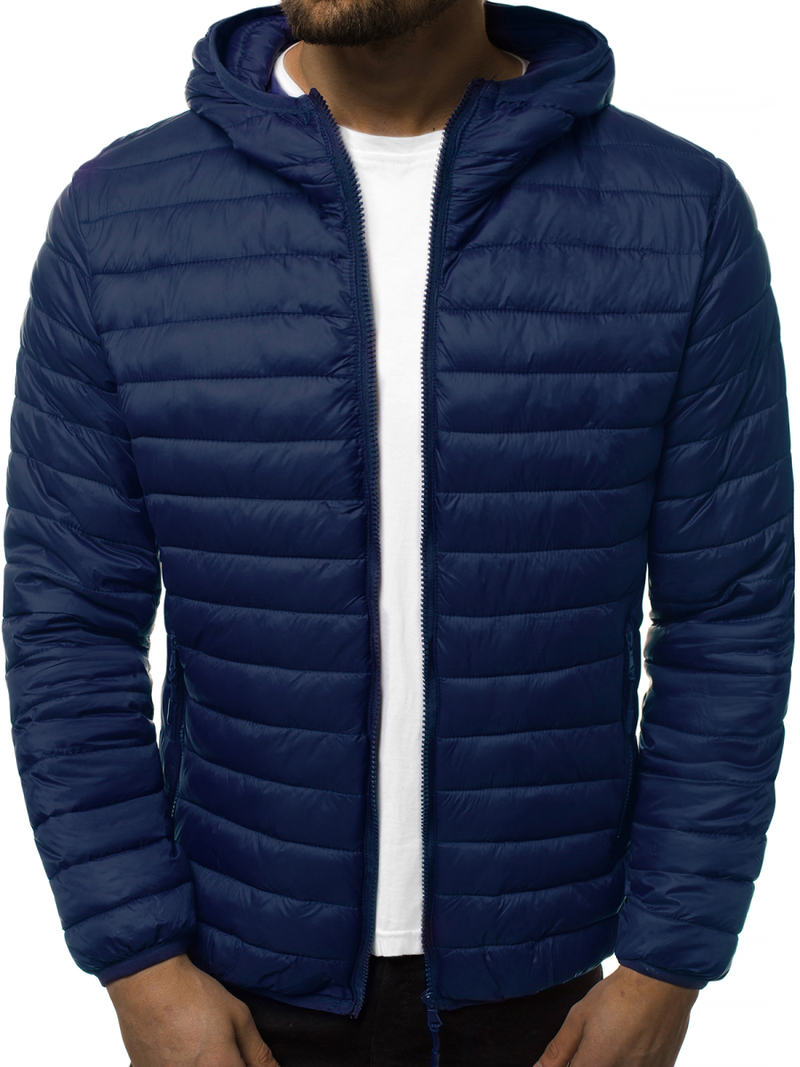 Chaqueta de hombre azul marino OZONEE JS/LY35
