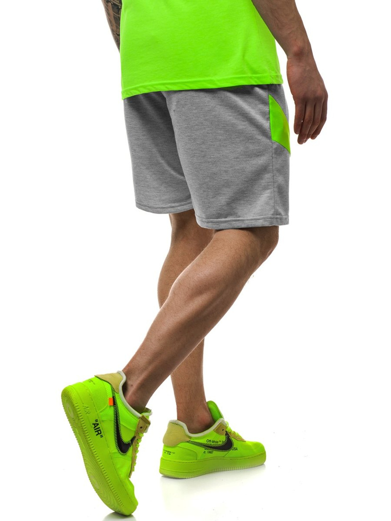 Pantalón corto de hombre gris JS/KS2507