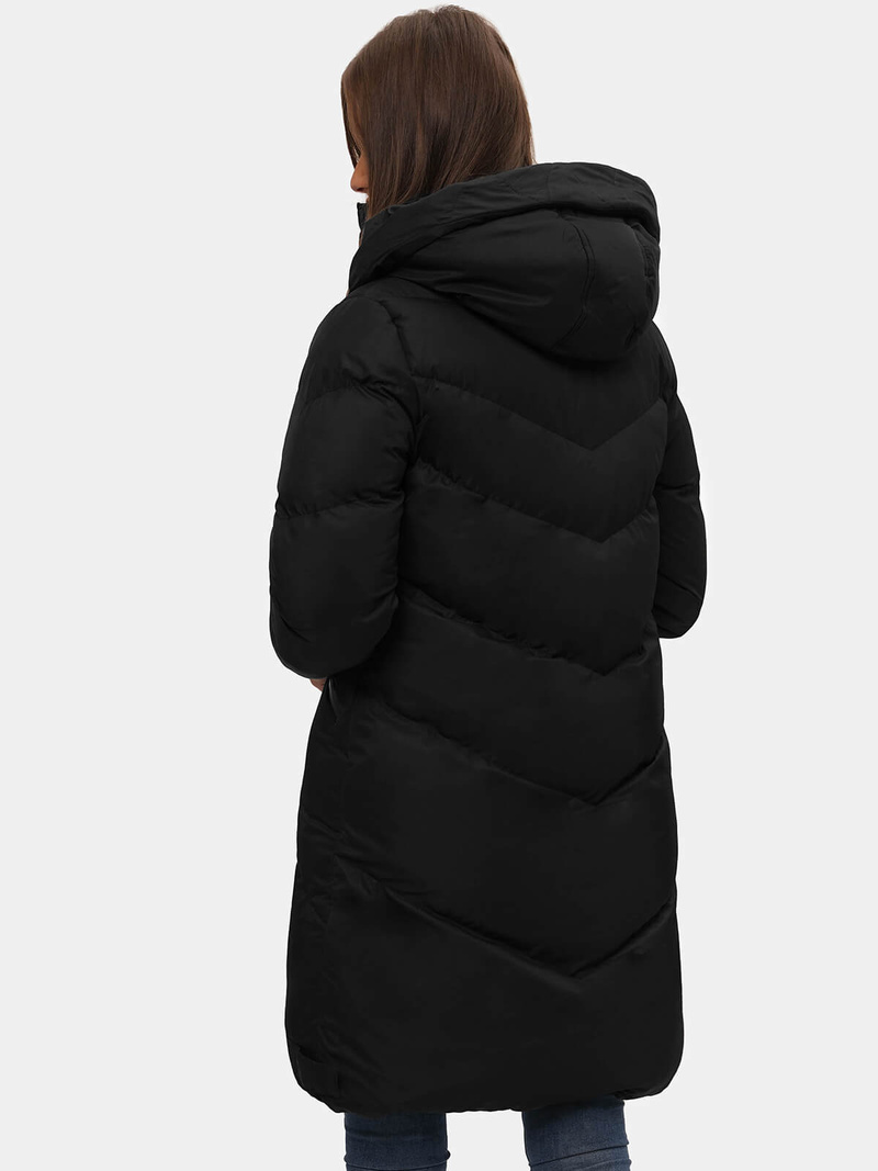 Chaqueta de mujer en negra OZONEE JS/5M733/392