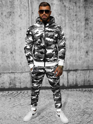 Chándal de hombre gris OZONEE O/8B159/2