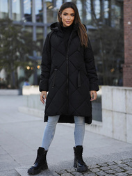 Chaqueta de mujer negra OZONEE JS/5M3168/392