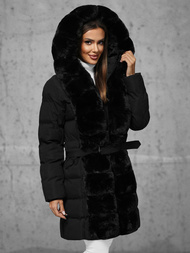 Chaqueta de mujer negra OZONEE JS/5M3158/392