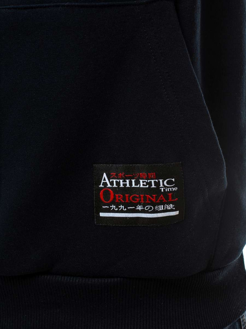 Sudadera de hombre granate OZONEE A/0963Z