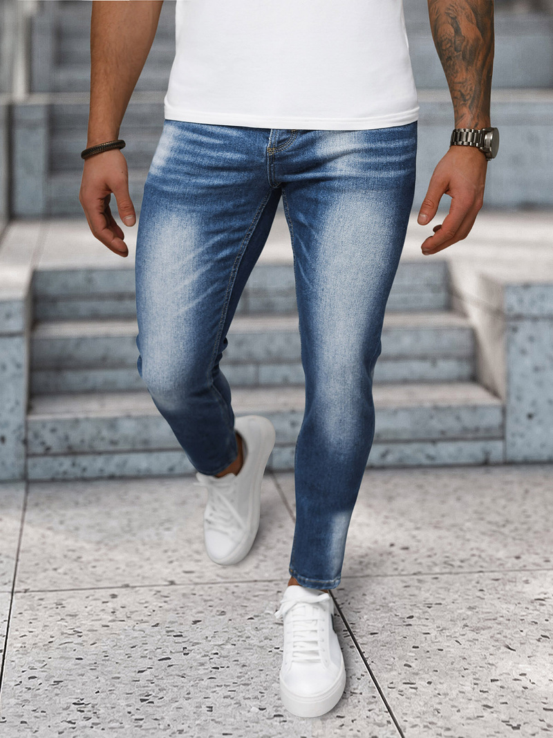 Vaqueros de hombre azul OZONEE NB/MP0199BC