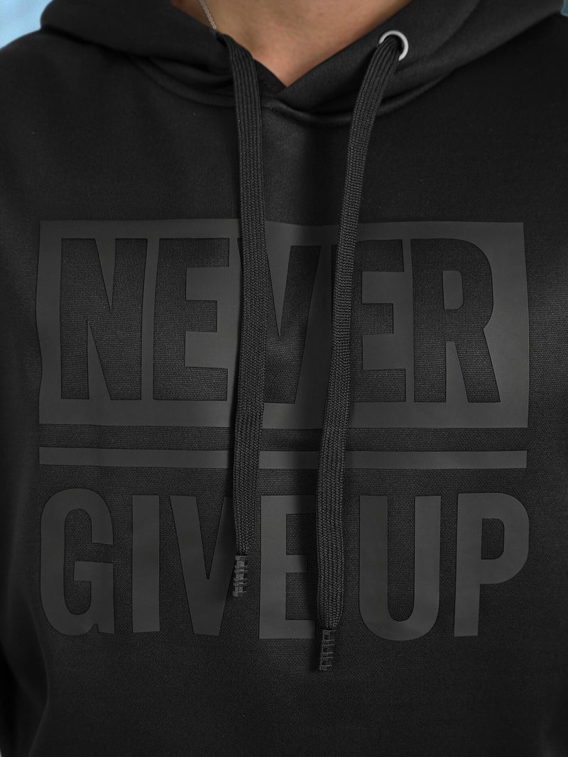 Sudadera de hombre negra OZONEE JS/8B1983/3