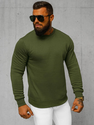 Sudadera de hombre caqui OZONEE JS/2001-10Z