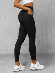 Leggings para mujer negras OZONEE JS/XY24002L