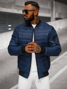 Chaqueta de hombre granate OZONEE JS/MY02Z