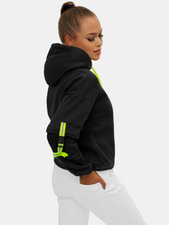 Sudadera de mujer negra OZONEE JS/B26031Z