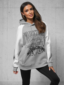 Sudadera de siva OZONEE O/SWE23037Z