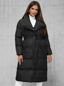 Chaqueta de mujer negra OZONEE JS/M737/392Z