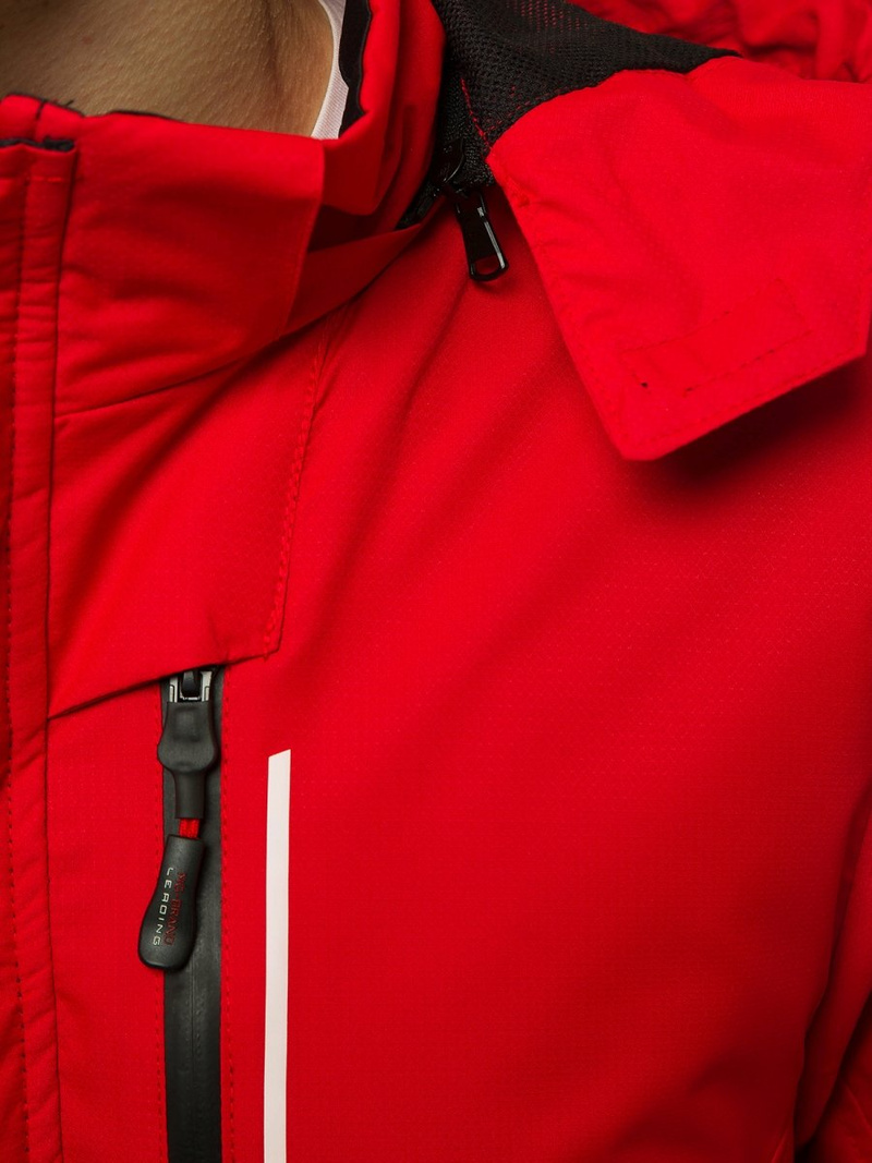 Chaqueta de hombre roja OZONEE MG/2517