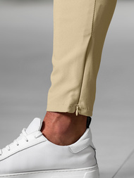 Pantalón chino de hombre beige OZONEE DJ/3300Z